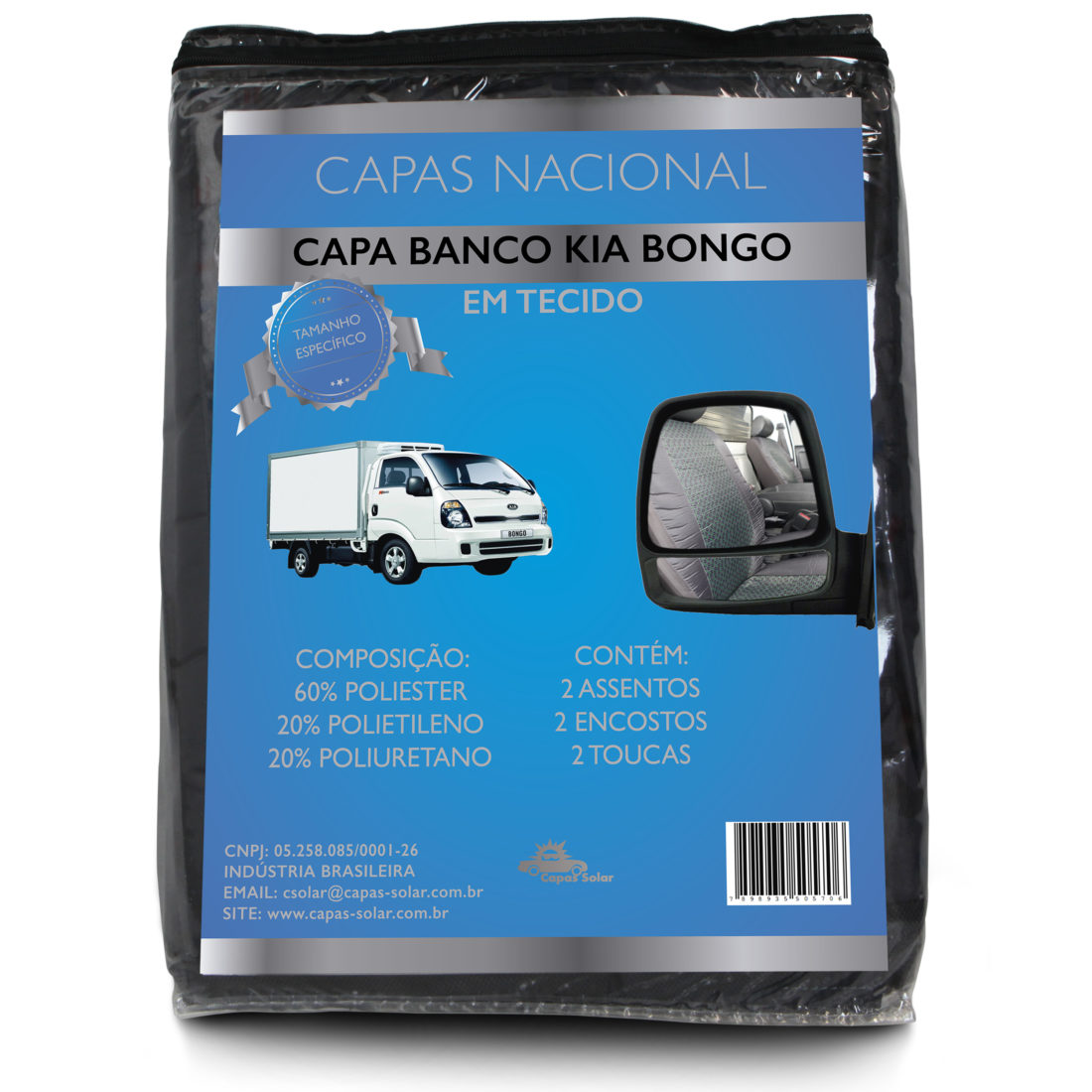 Capa para Banco Kia Bongo em Tecido