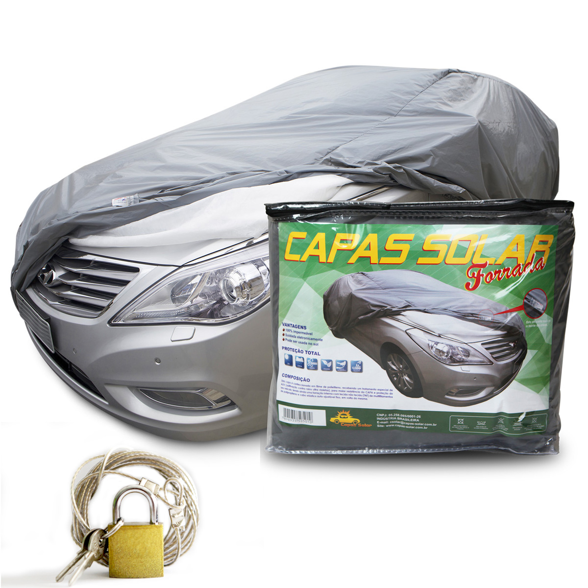 Capa para Cobrir Carro Forrada